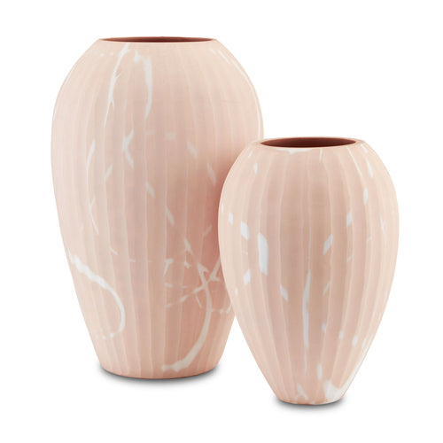 Currey & Co Lawrence Sand Vase Set of 2 - Final Sale