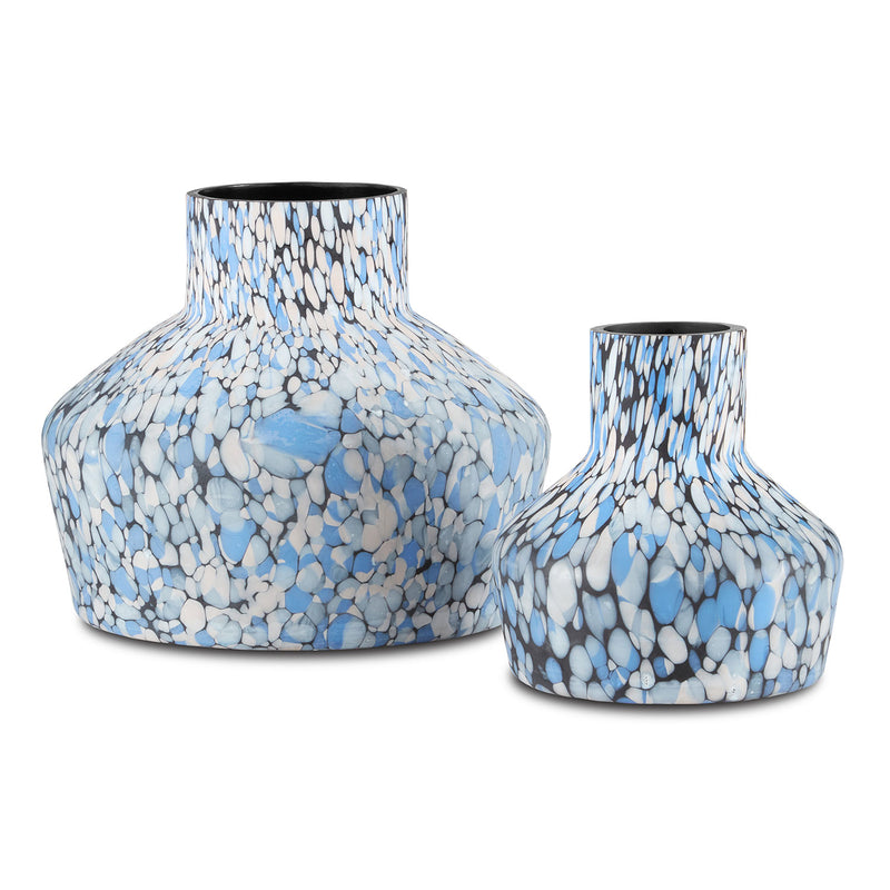 Currey & Co Niva Confetti Vase Set of 2