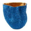 Currey & Co Jackfruit Cobalt Blue Vase - Final Sale
