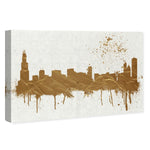 Hatcher & Ethan Chicago Skyline Canvas Wall Art