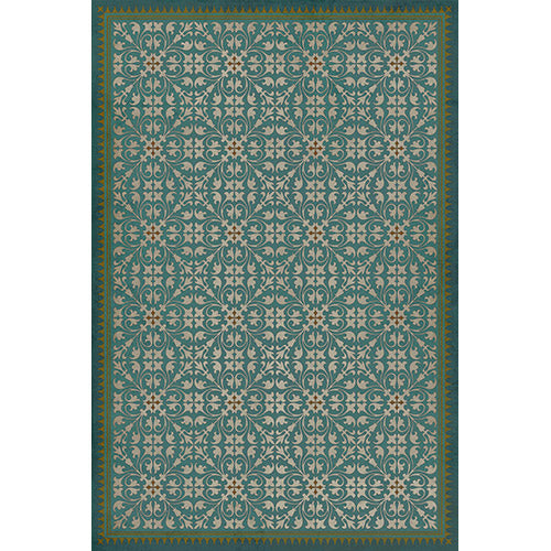Pattern 21 - Contrariwise Vinyl Floorcloth