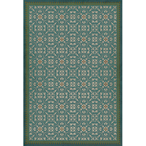 Pattern 21 - Contrariwise Vinyl Floorcloth