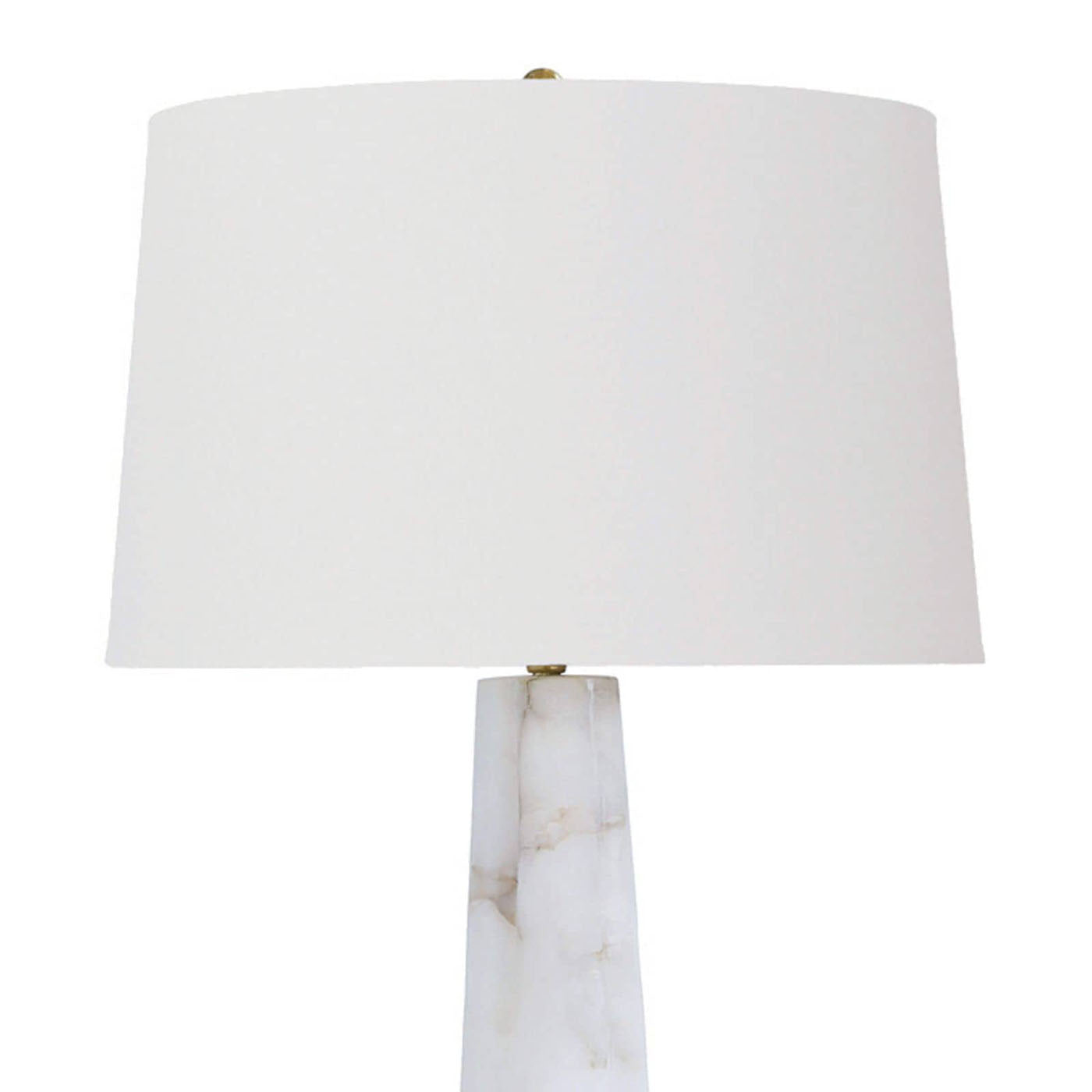 Regina Andrew Quatrefoil Alabaster Large Table Lamp