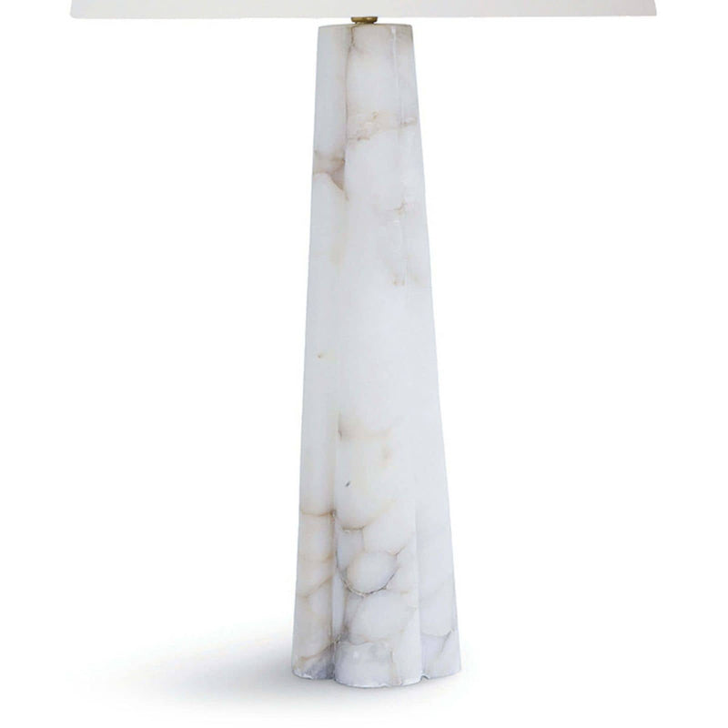 Regina Andrew Quatrefoil Alabaster Large Table Lamp