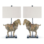 Regina Andrew x Southern Living Dynasty Horse Table Lamp Set of 2