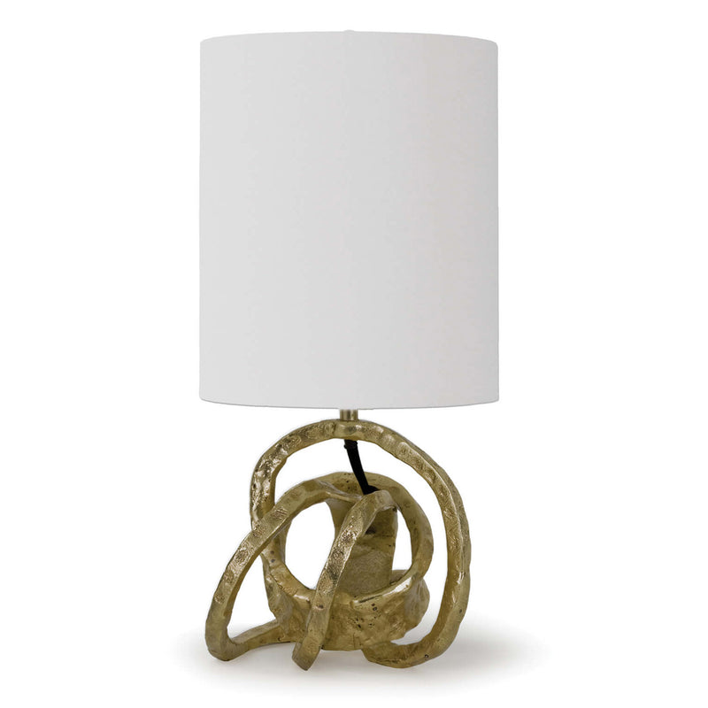 Regina Andrew Knot Soft Gold Mini Table Lamp