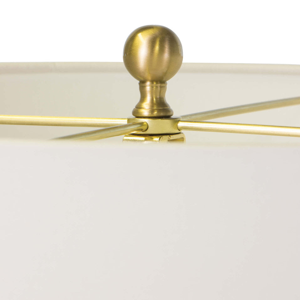 Regina Andrew Gear Alabaster Table Lamp