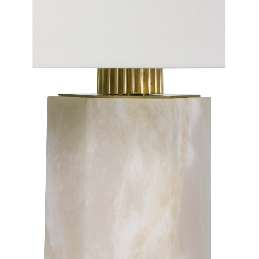 Regina Andrew Gear Alabaster Table Lamp