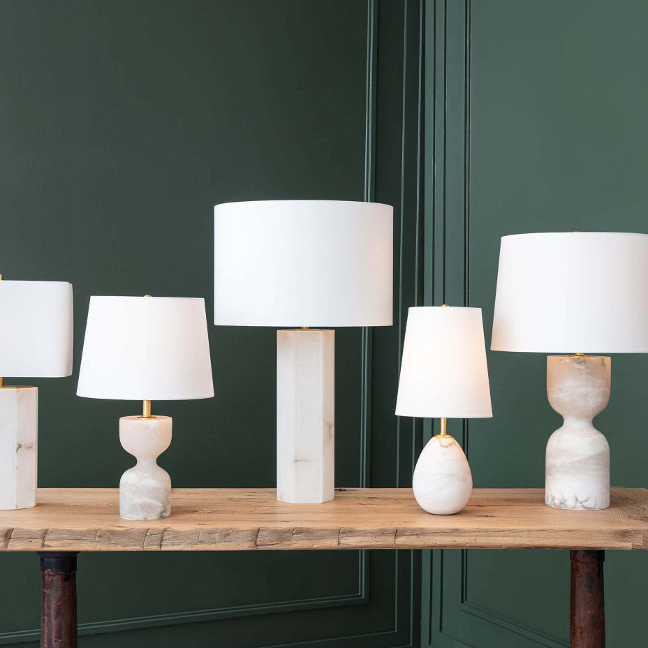 Regina Andrew Stella Alabaster Table Lamp