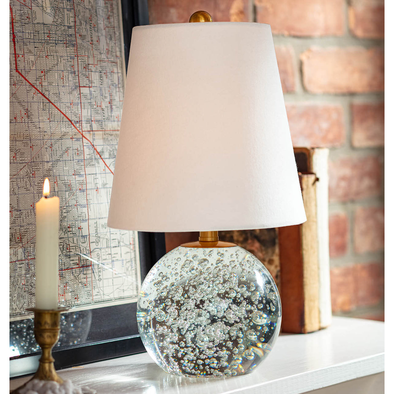 Regina Andrew Bulle Crystal Mini Lamp