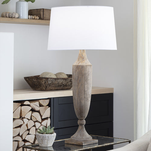 Regina Andrew x Southern Living Georgina Wood Table Lamp