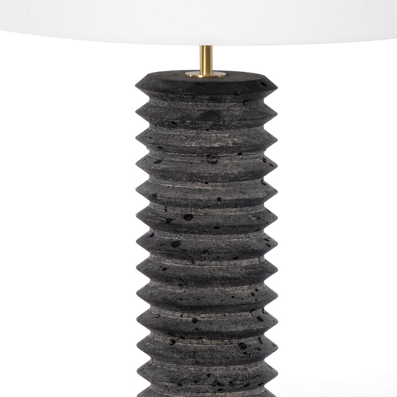 Regina Andrew Noir Column Lamp