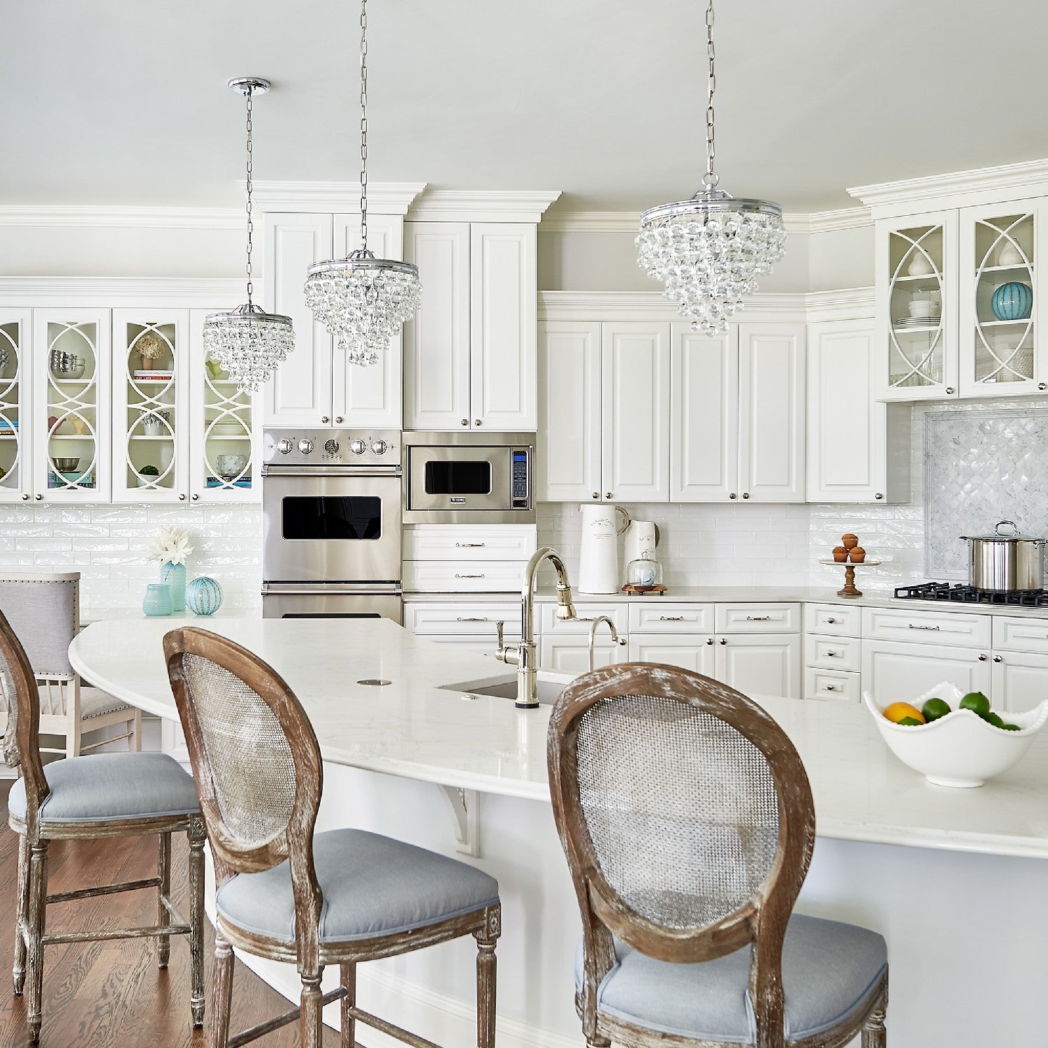 Crystorama Calypso 3-Light Mini Chandelier