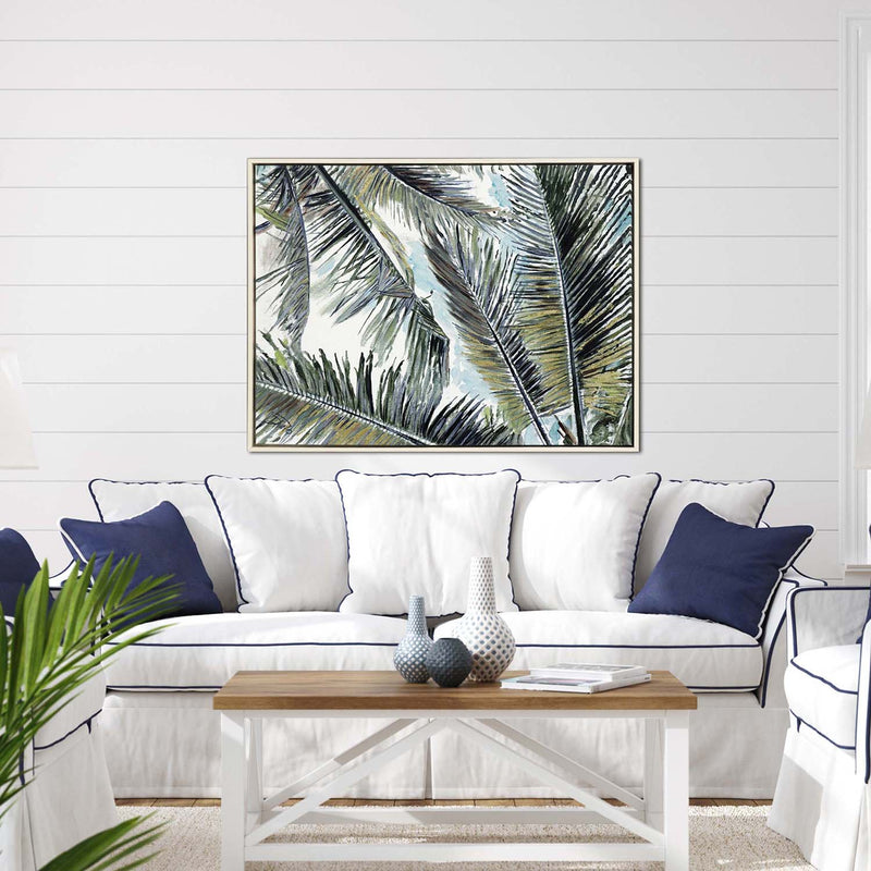 Pinto Palms in the Sky Canvas Art