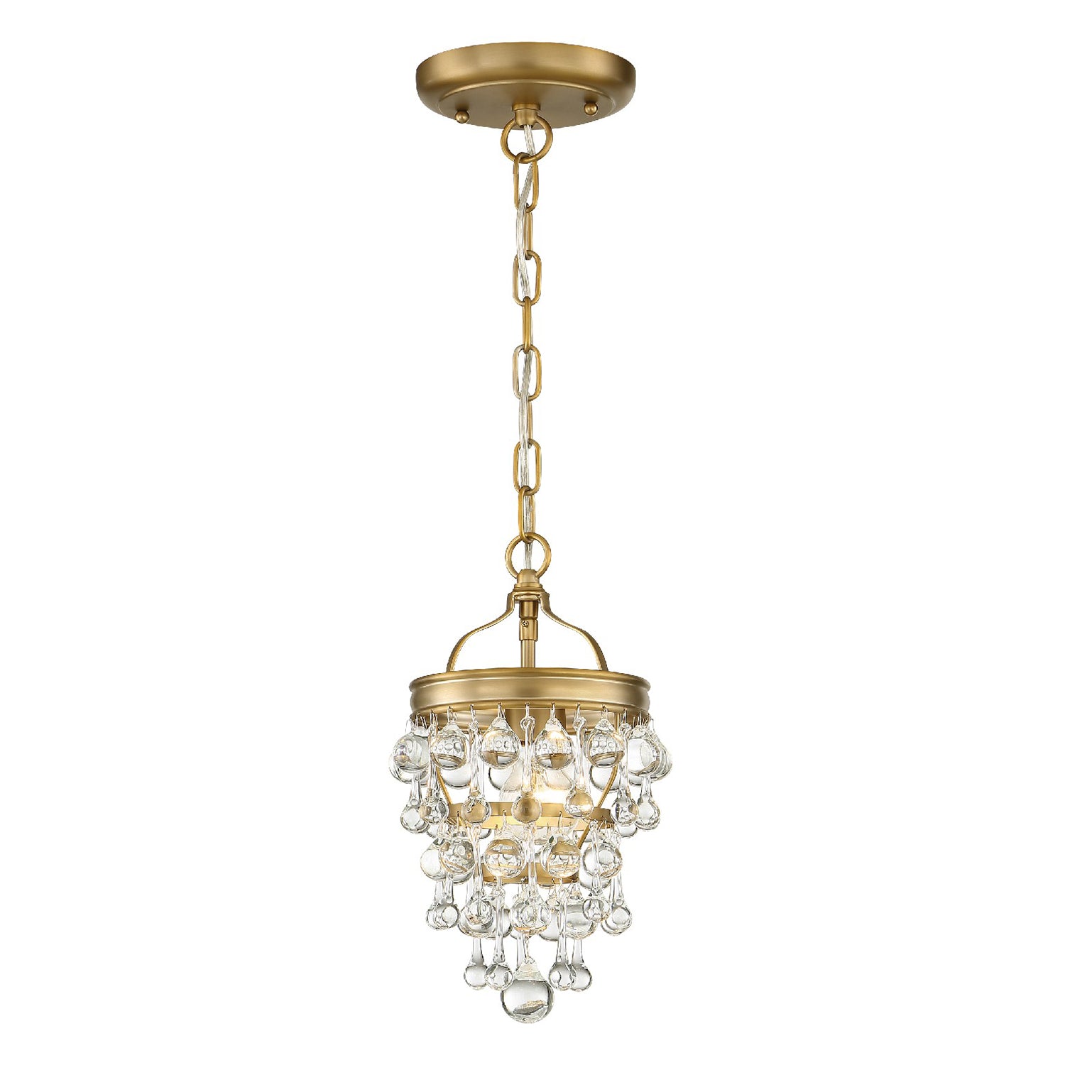 Crystorama Calypso 1-Light Mini Chandelier