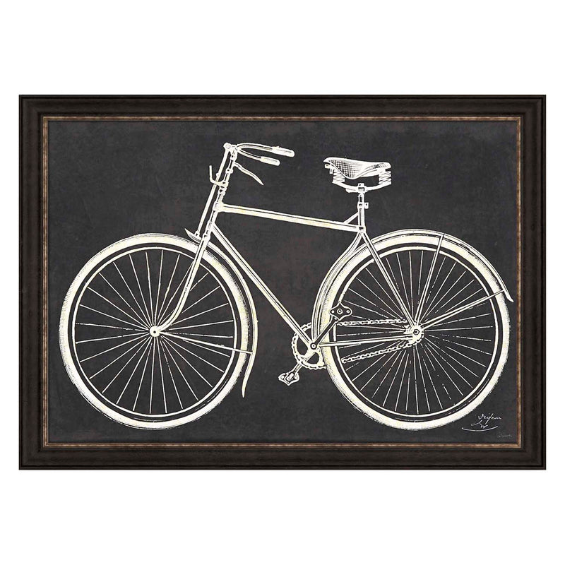 Schlabach Blueprint Bicycle Framed Art