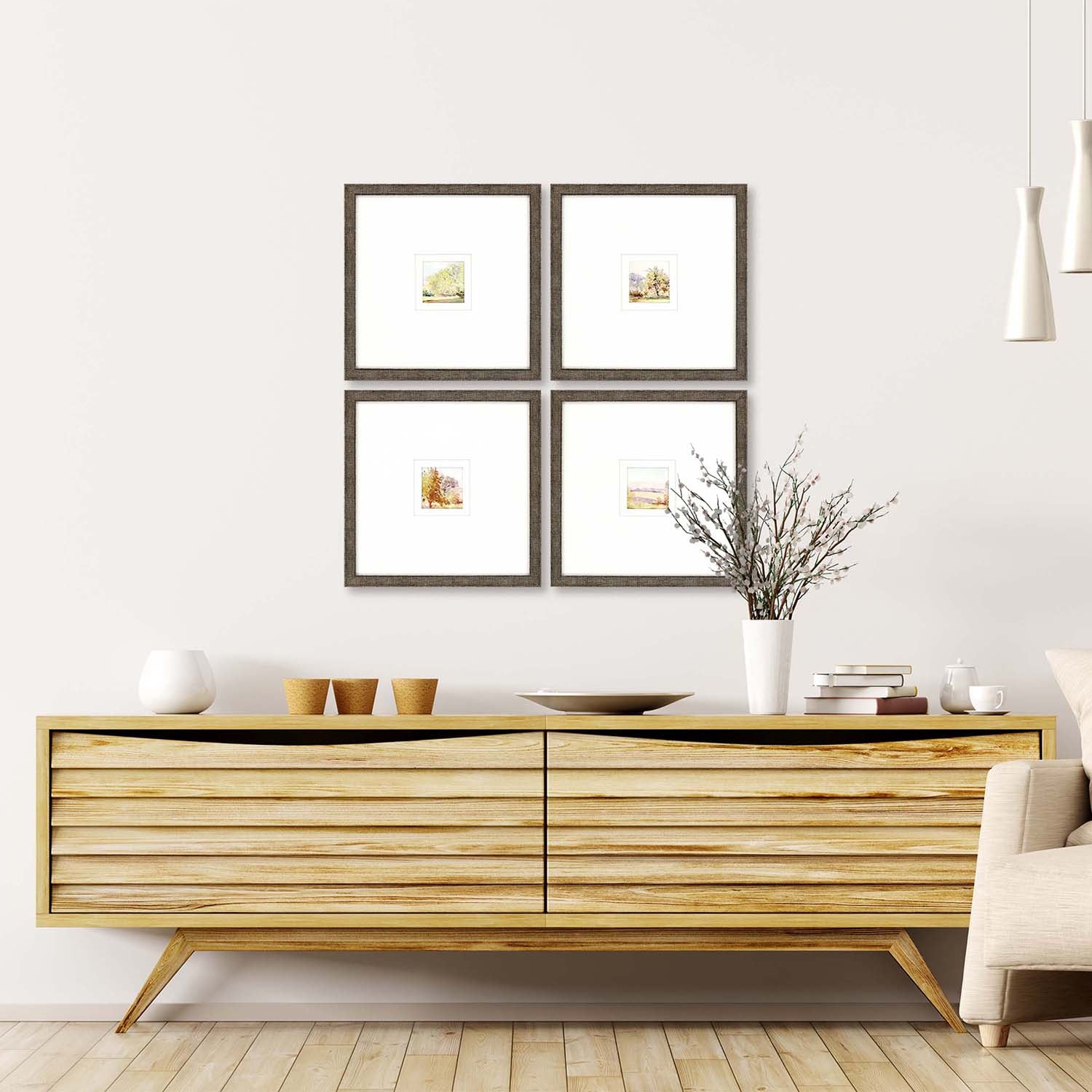 Arnold Petite Sunrise Framed Art Set of 4