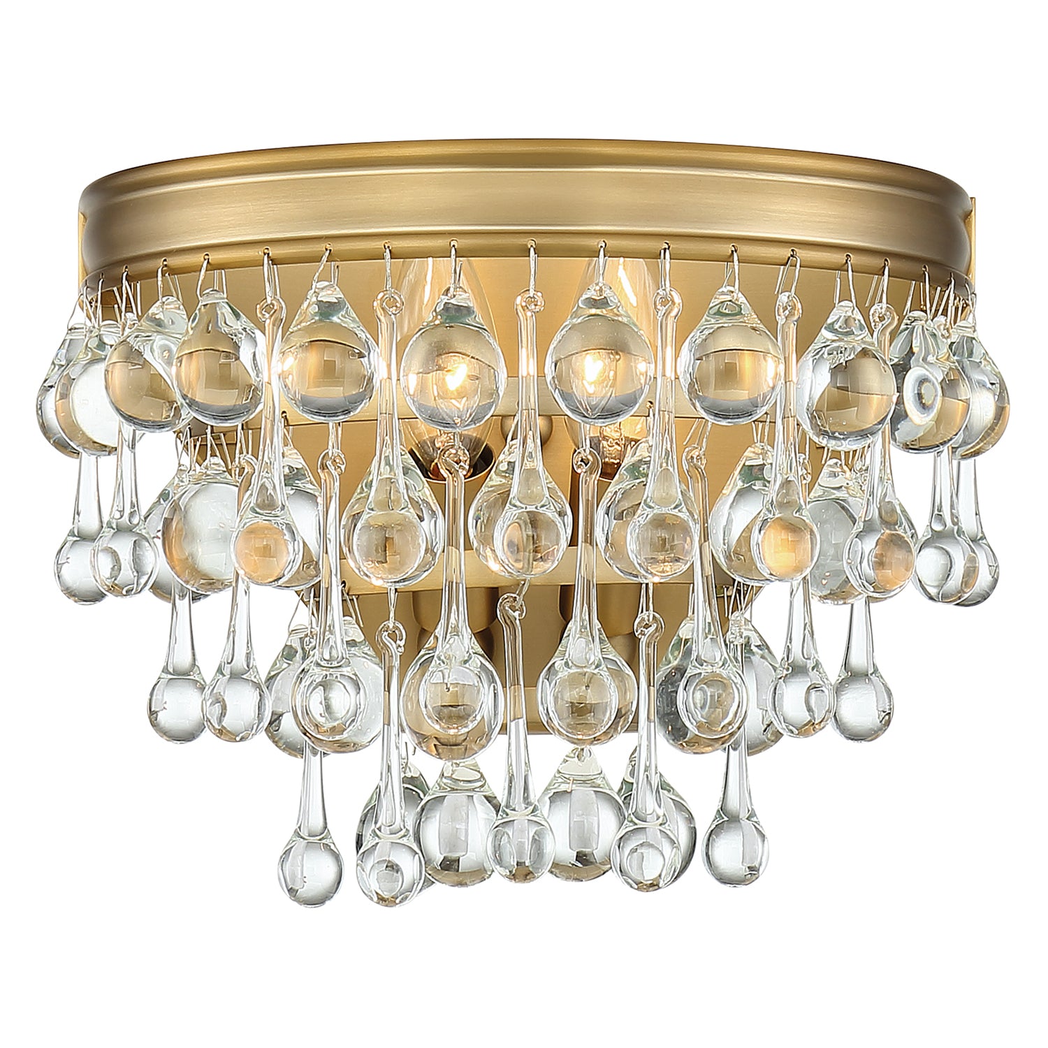 Crystorama Calypso 2-Light Wall Sconce