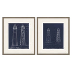 Langdon Lighthouse II Framed Art Set of 2