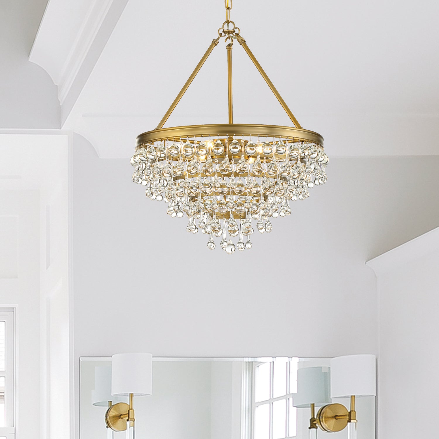 Crystorama Calypso 136 6-Light Chandelier