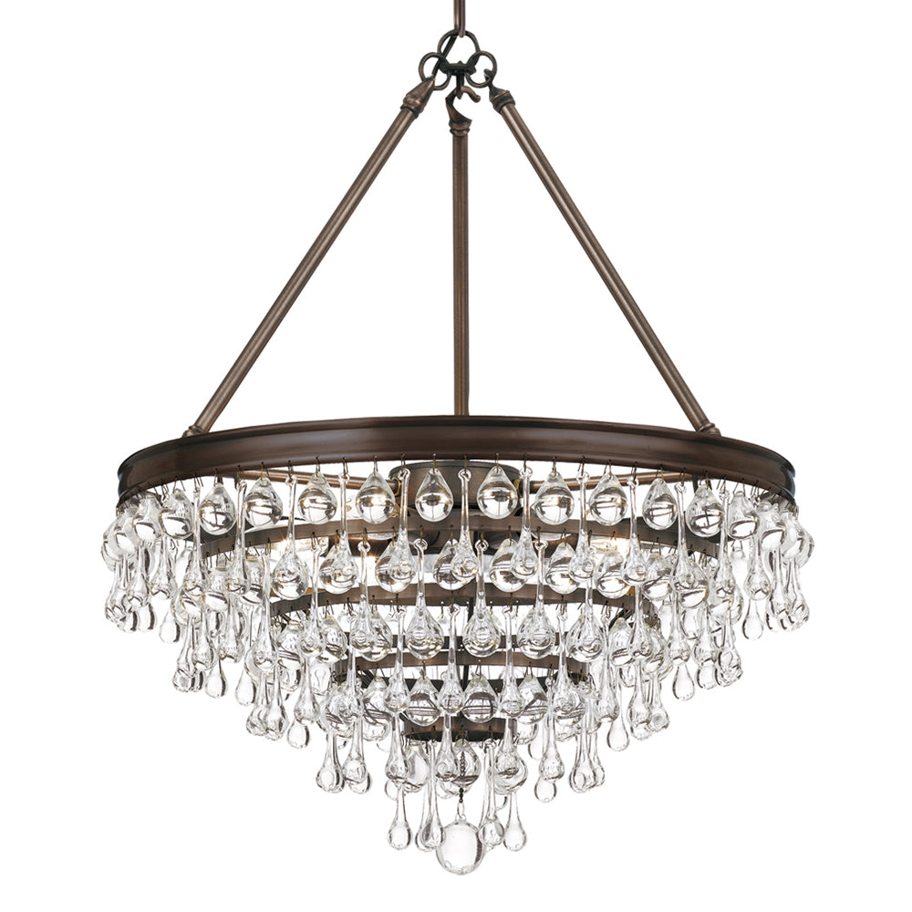 Crystorama Calypso 136 6-Light Chandelier