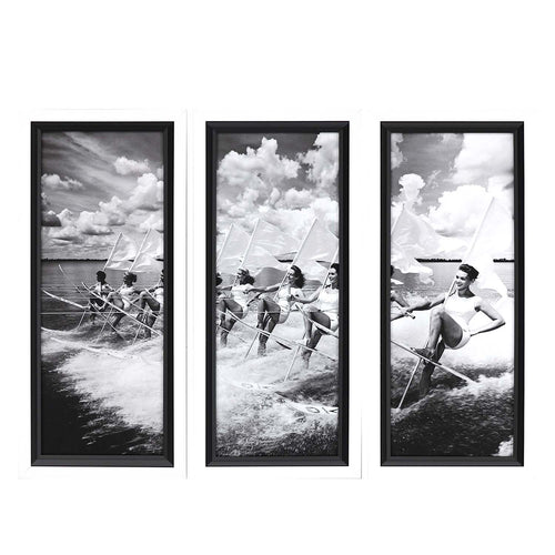 Chelsea Water Ski Parade Framed Art Set of 3