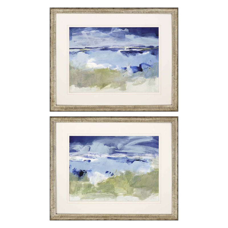 Long Eastern Winds Framed Art Set of 2