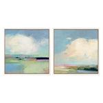 Purinton Colorful Horizon Framed Art Set of 2