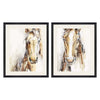 Harper Gift Horse Framed Art Set of 2