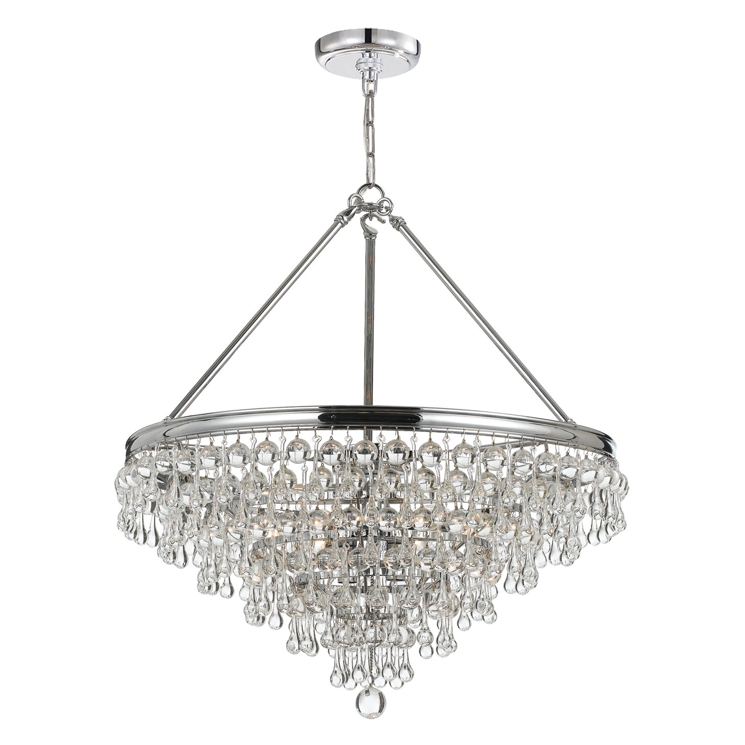 Crystorama Calypso 137 8-Light Chandelier