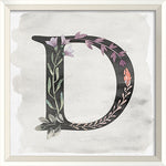 Garden Alphabet D Framed Print