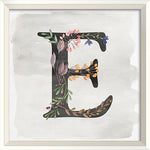 Garden Alphabet E Framed Print