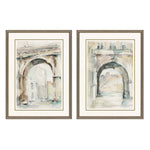 Harper Watercolor Arches II Framed Art Set of 2