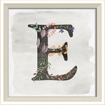 Garden Alphabet E Framed Print