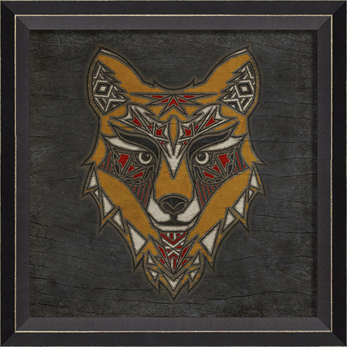Fox Totem Framed Print