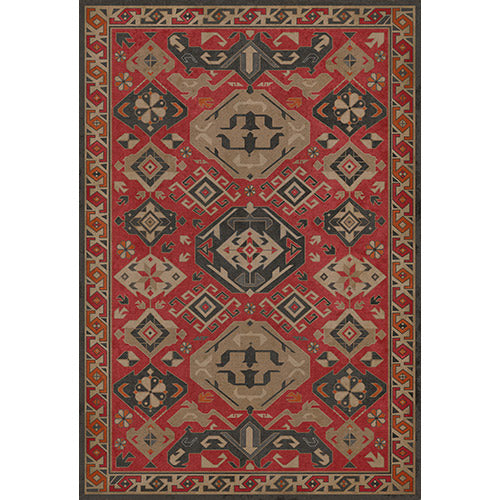 Traditional - All Spice Vinyl Floorcloth