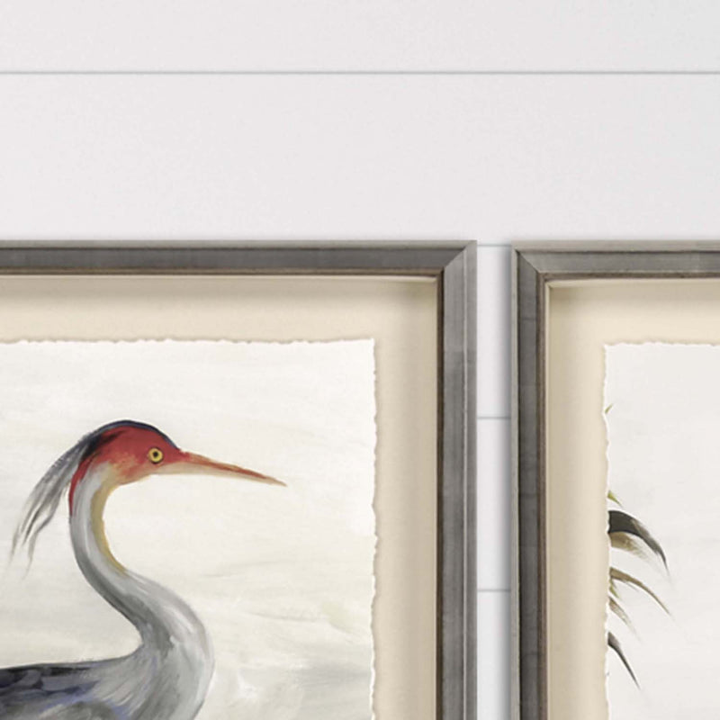 Wilson Grey Heron Framed Art