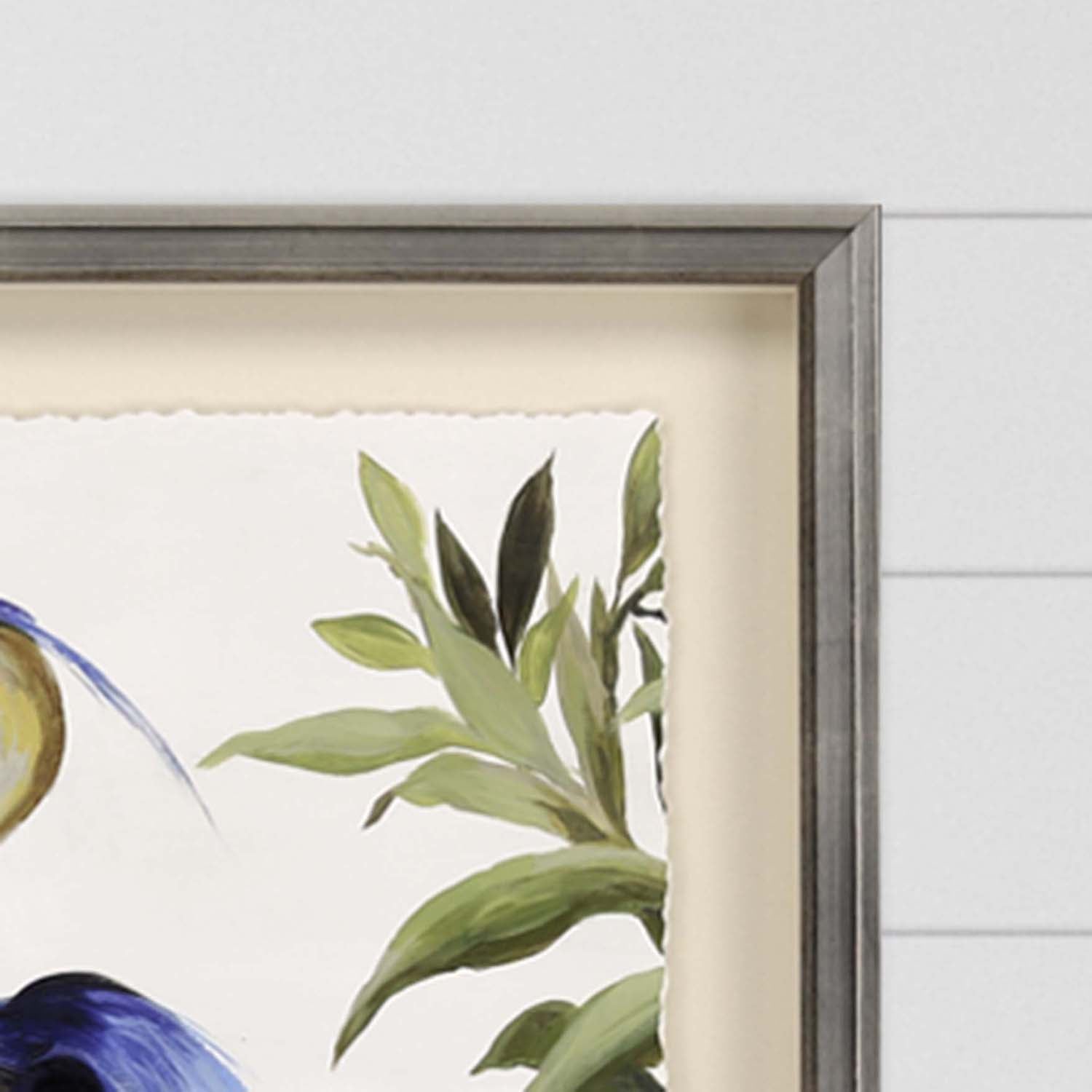 Wilson Blue Heron Framed Art