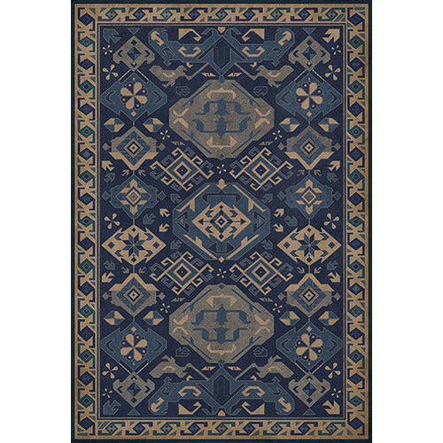 Traditional - Nankeen Vinyl Floorcloth