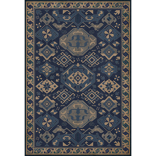 Traditional - Nankeen Vinyl Floorcloth