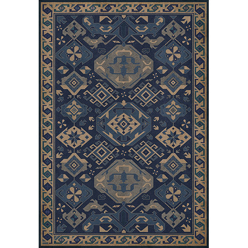 Traditional - Nankeen Vinyl Floorcloth