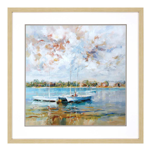 Bruniany At Water's Edge Framed Art
