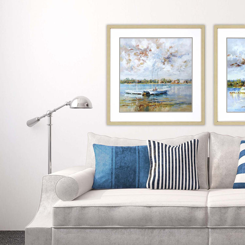Bruniany At Water's Edge Framed Art