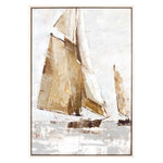 Harper Golden Sails I Canvas Art