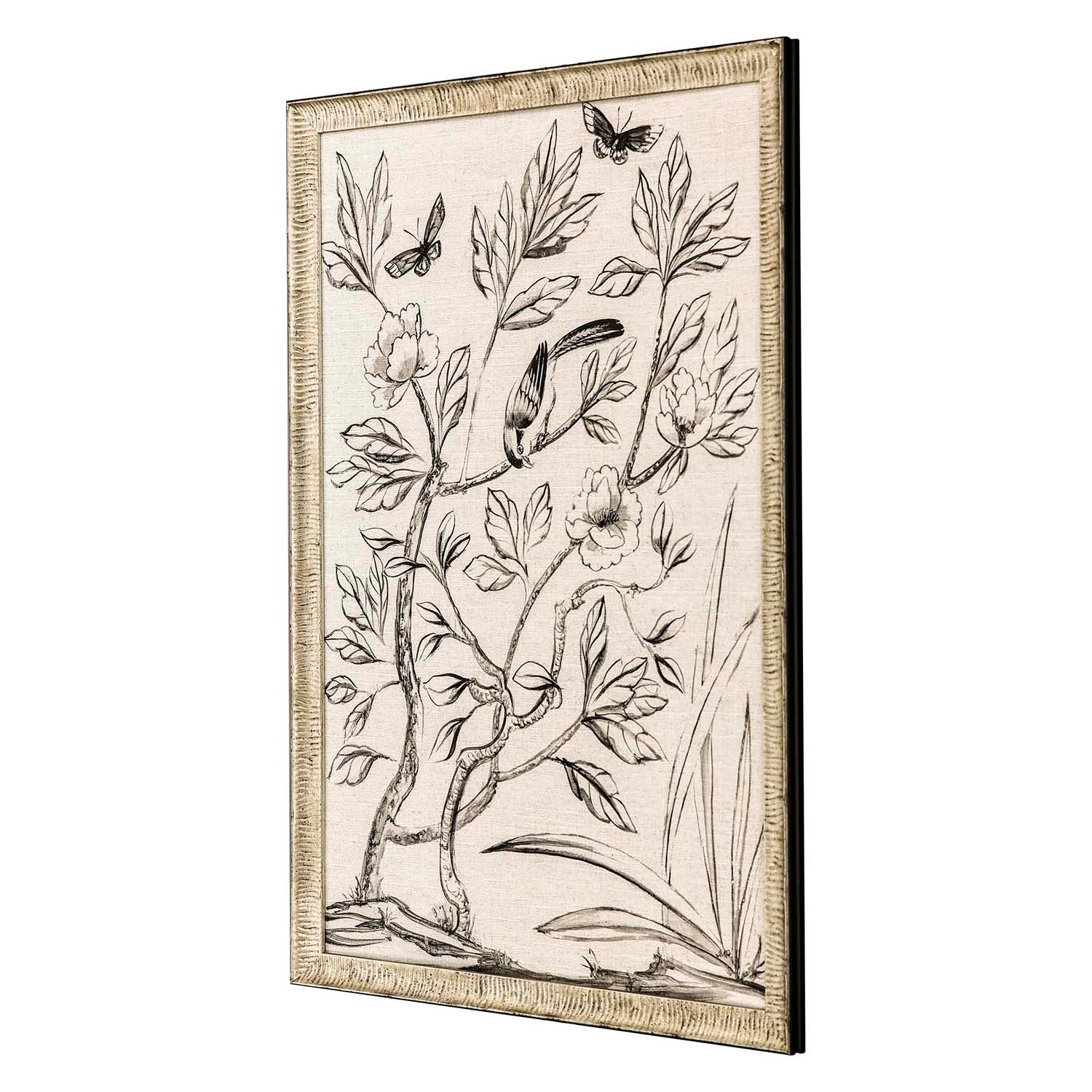 Purinton Shimmering Garden II Framed Art
