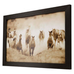 Dearing San Cristobol Horses Framed Art
