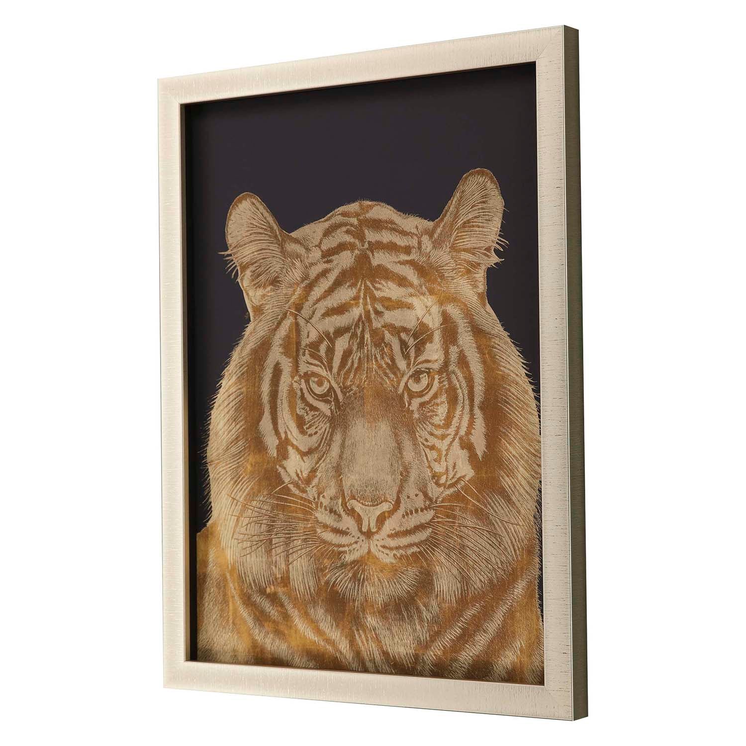 Francis Tiger Portrait Framed Art
