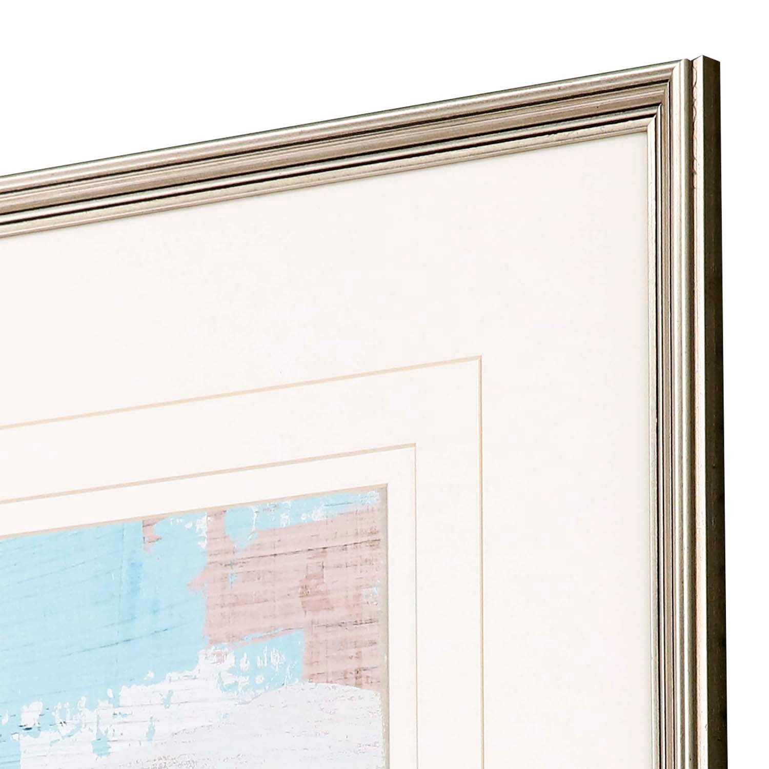 Reeves Rustic Mosaic Framed Art Set of 4