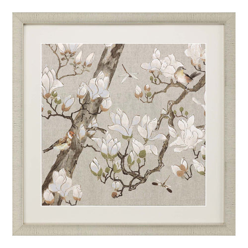 Chandon Magnolia Bloom Framed Art