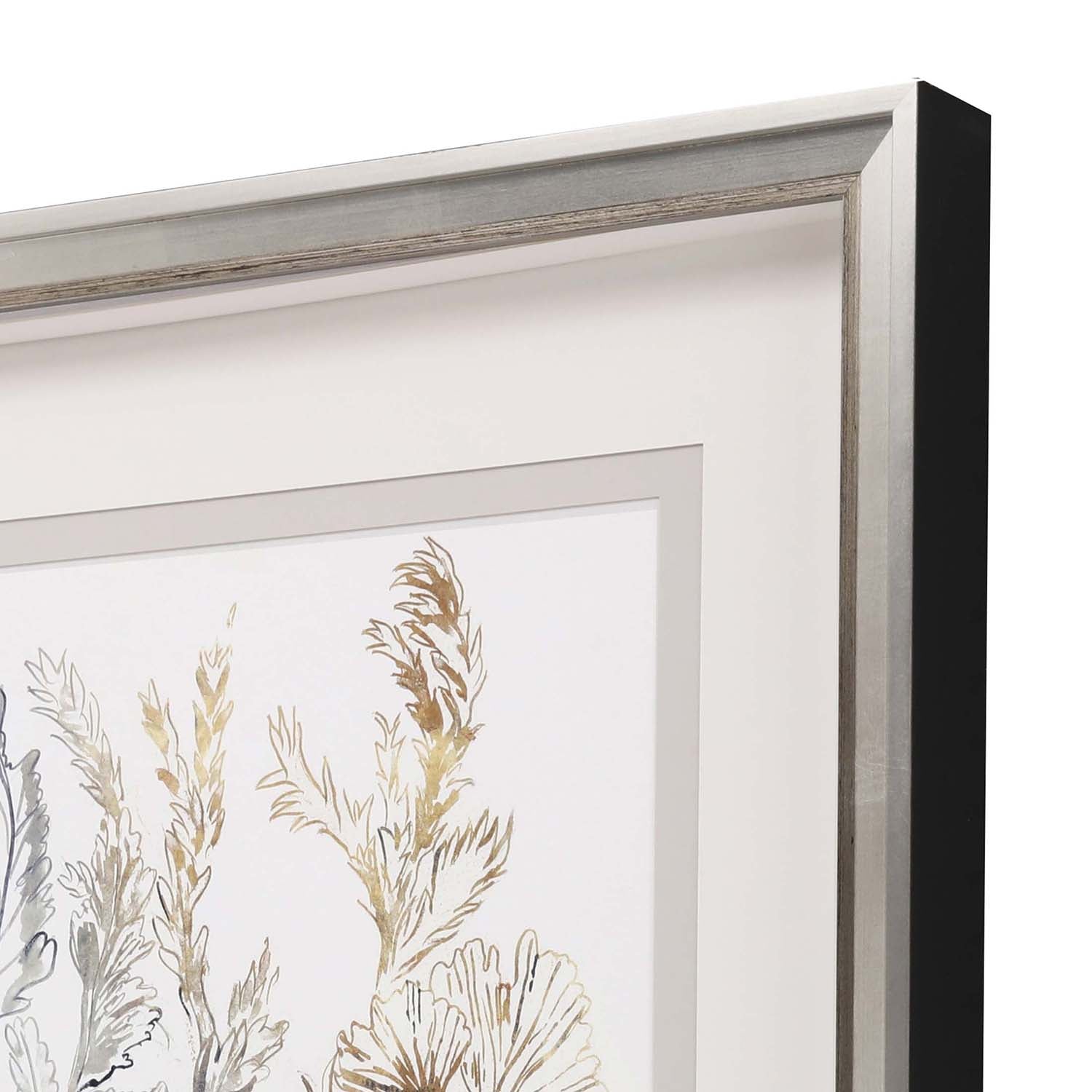 Woods Royal Blue II Framed Art